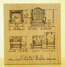 画像1: 椅子の設計図
