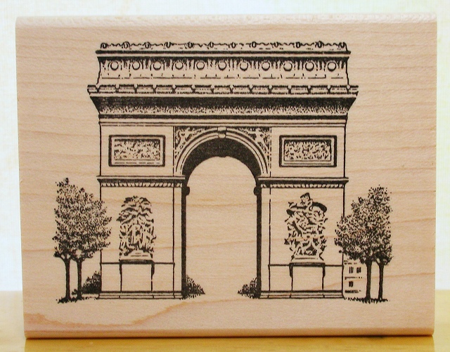 激安 アート作品 刺繍 壁掛け ハンドメイド 建物 フランス 凱旋門 